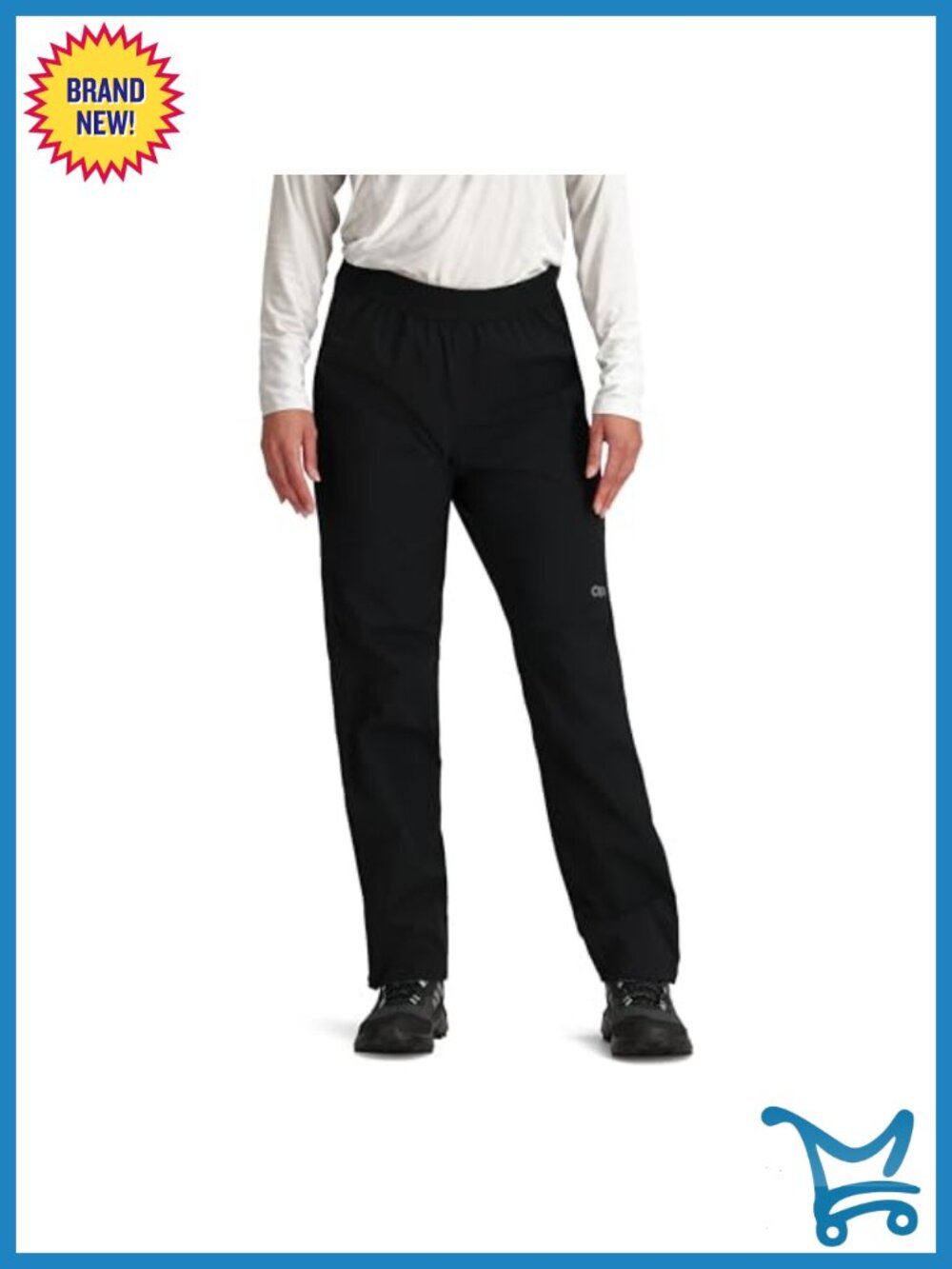 Outdoor Research Stratoburst Stretch Rain Pants 28in Inseam Recycled Polyester